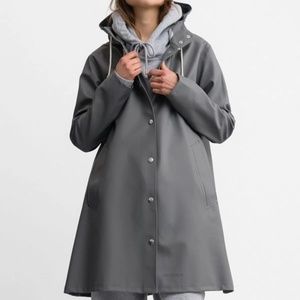 Stutterheim Mosebacke Grey – Women's Raincoat